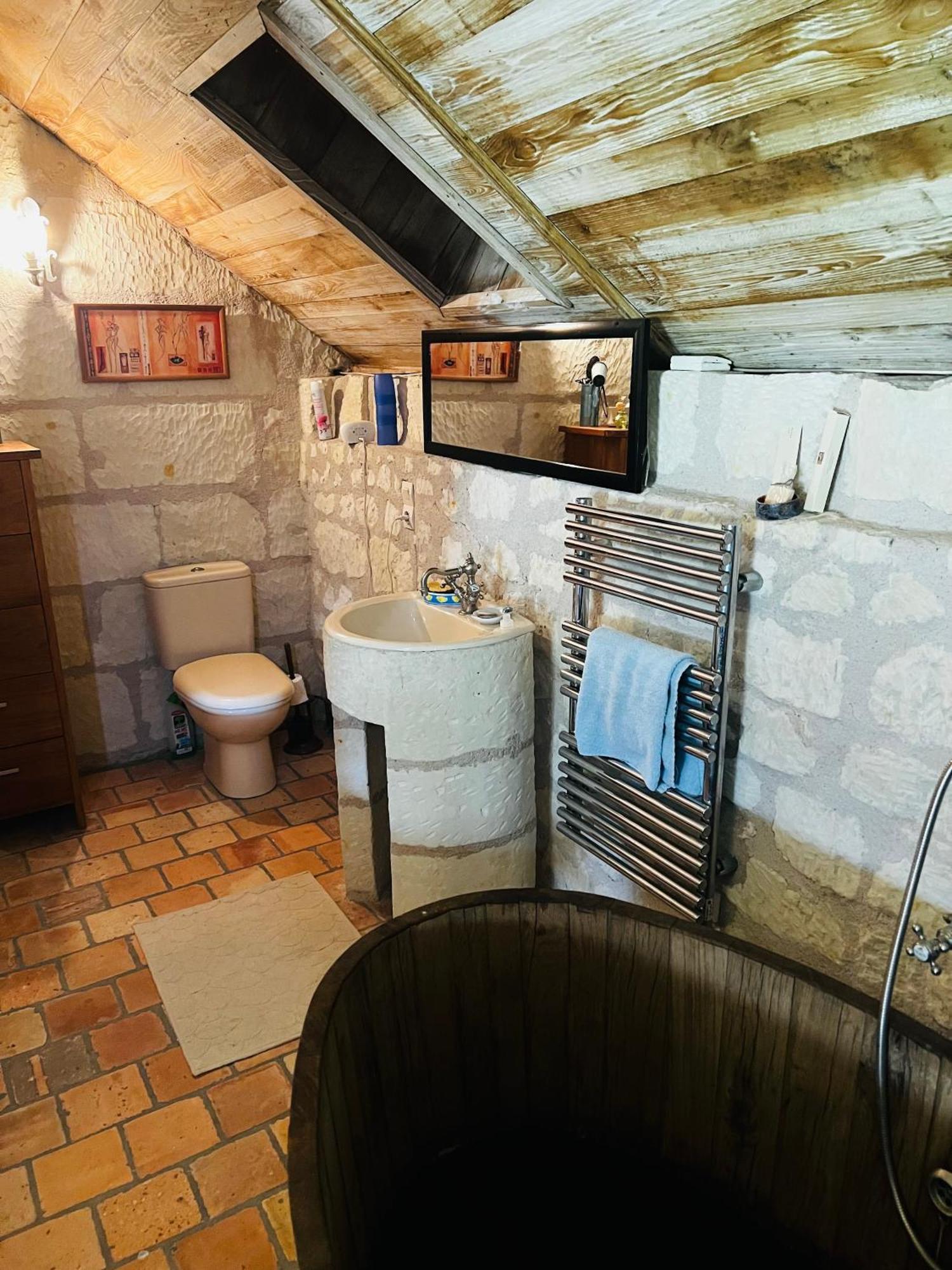Chateau De La Thibaudiere - Chambre Du Tonneau Allonnes  外观 照片